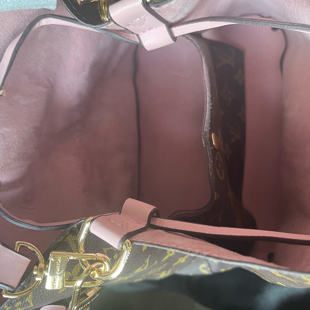 FASHION Louis Vuitton Monogram Brown and Pink Shoulder Bag - Picture 14 of 17